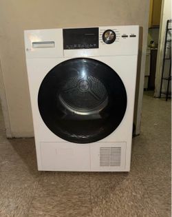 White Front-Load Electric Dryer