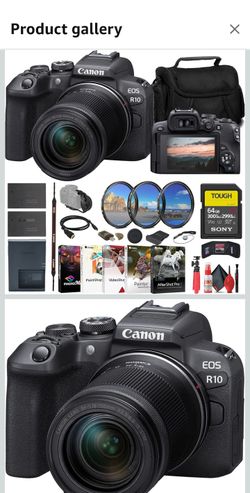 Canon EOS R10 Mirror less Camera With RF-s 18-45 Mm Lens