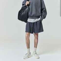 Embossed Essentials 90s Fit Hoodie