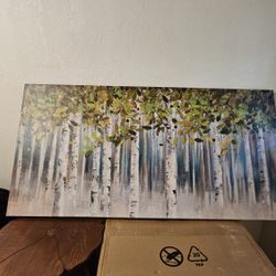 Birch Tree Wall Art 