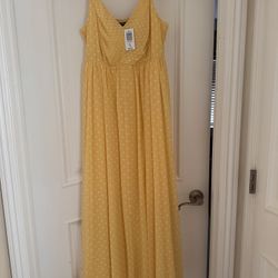 Beautiful Sunshine  Yellow Dress 