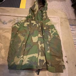 Army Camouflage Gore Tex Jacket