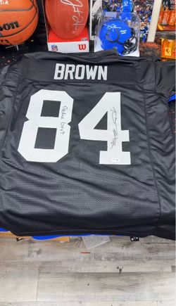 Antonio Brown Raiders signed Jersey