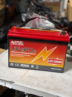 12V 100Ah LiFePO4 Lithium Battery,MOSEWORTH for RV,Solar,Marine,Trolling Motor,Backup Power,100A BMS,Group 31 15000+Deep Cycles Battery #6