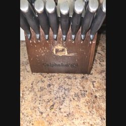 Calphalon Knife Set Kitchen  Self Sharpening