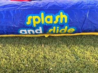 Splash and Slide Inflatable Water Slide