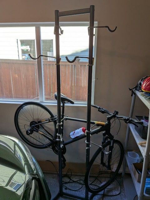Delta Cycle Canaletti 4 Bike Stand (Silver)