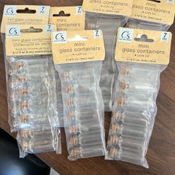 Mini Glass Containers