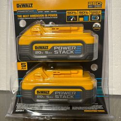 Dewalt Batteries Power Stack  5 Ah 