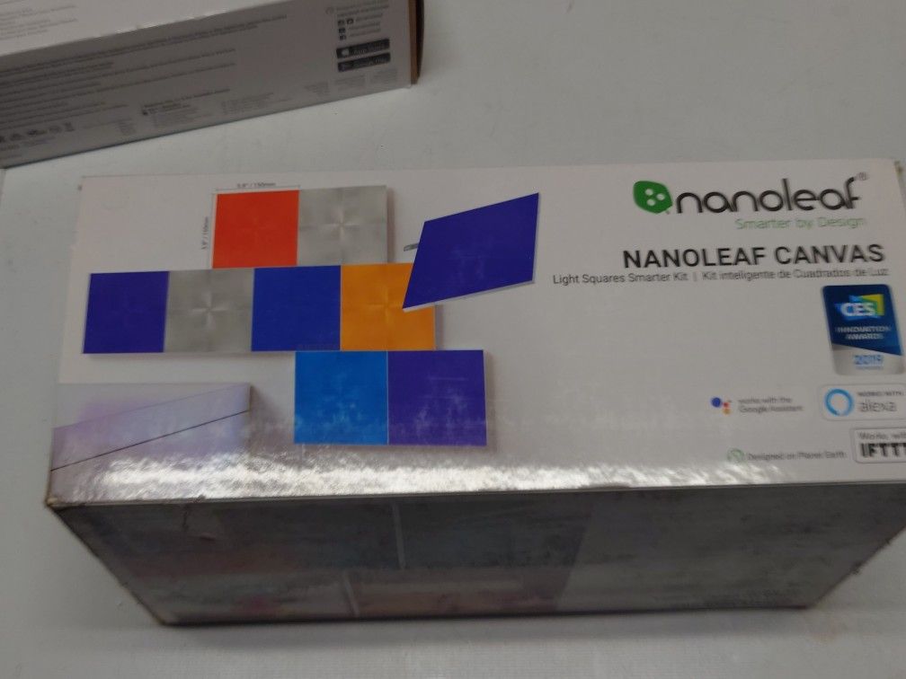 Nanoleaf Smart color LED panel Nanoleaf Canvas Smarter Kit NL29-0006SW-9PK