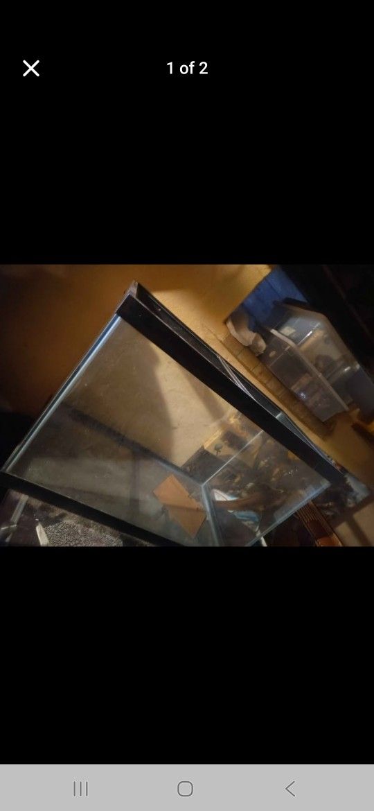 2 Huge Fish Tanks 