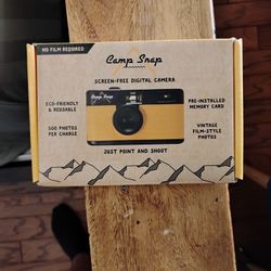 Camp Snap Compatible Screen-Free Digital Camera-AllCharge Mini Sync USB Cable