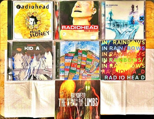 RADIOHEAD ALBUMS