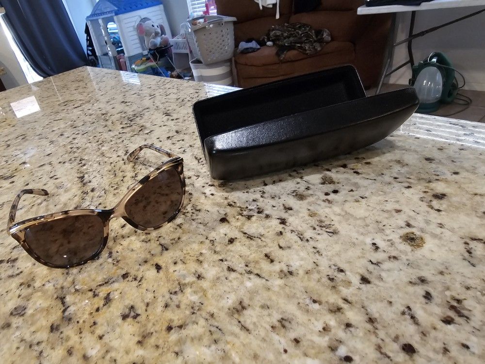 Ralph Lauren Sunglasses RA5203 Cat Eye Black Brown Tortoise Gradient