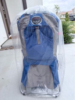 Osprey Poco Child Carrier Backpack - Adjustable Travel Baby Carrier with Sunshade - Hiking Carrier for Toddlers