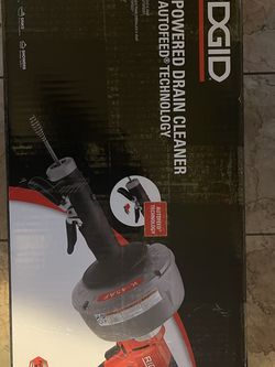Ridgid K-45 Powered Drain Cleaner With Autofeed Technology