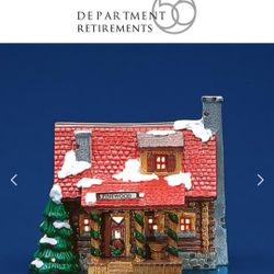 Brand New Retired In 1995 DEPT 56 SNOW VILLAGE PINEWOOD LOG CABIN BNIB NEVER USED 