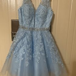 Homecoming /Quinceanera/Sweet 16 Blue dress