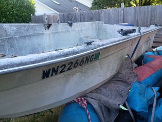 Boat and trailer
