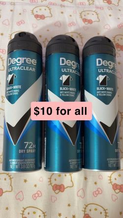 Degree men deodorant spray
