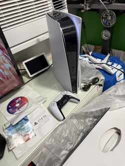 Ps5 Disk Editon 4 Games Great Conditions 