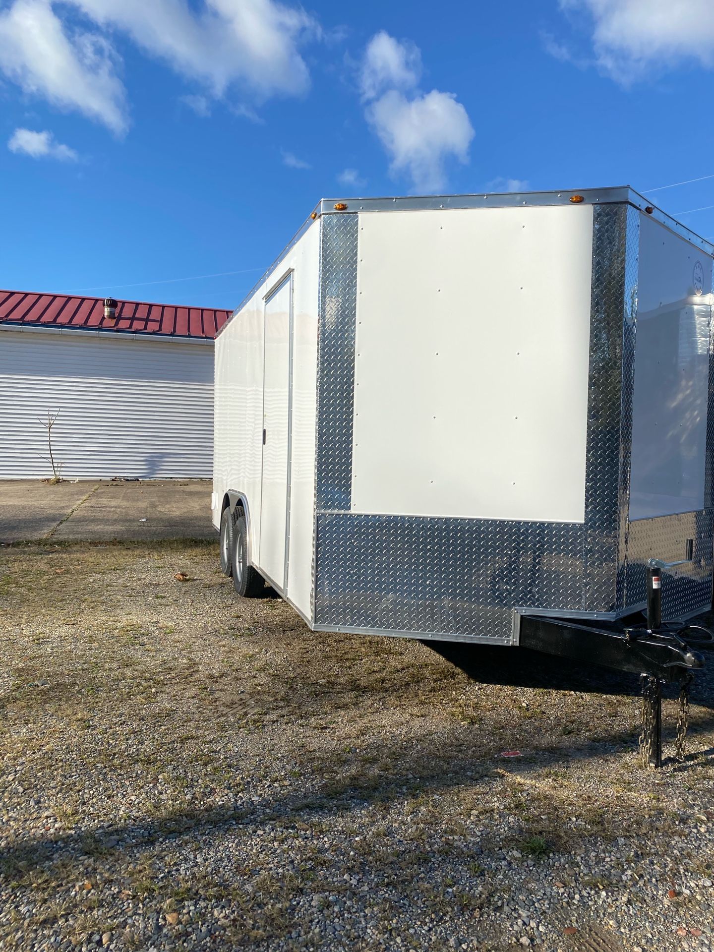 8.5x16 brand new Enclosed trailer!