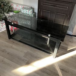 Glass TV Stand