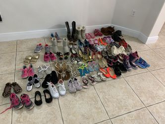 Girls shoes size 11 and 12