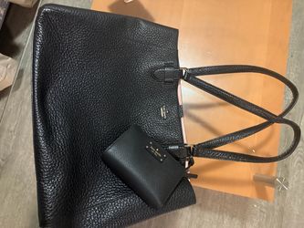 Kate Spade black tote bag