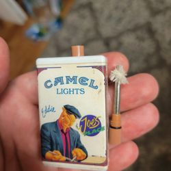 NEW- Camel Filters Cigarettes Vintage Flint Lighter 1900s EDDIE Joe's Place