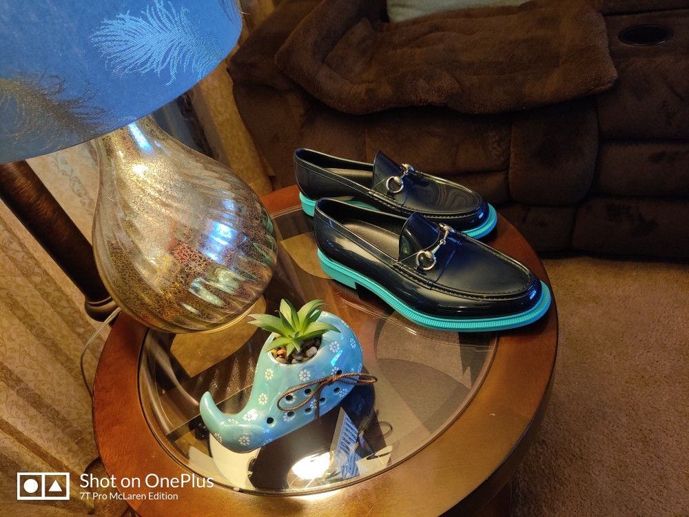 blue gucci dress shoes Suede loafers with Horsebit detail gucci dress shoes men