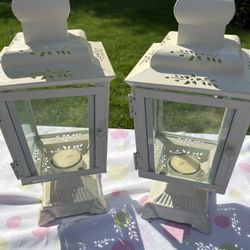 Pair Of Tea Light Burners