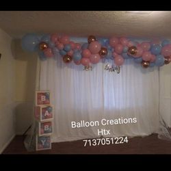 Baby Shower / Reveal Balloon Garland