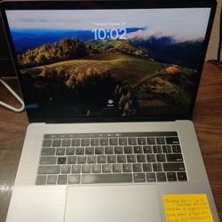 MacBook Pro 15" 2019 Retina Intel 8 Core i9-9th , 32GB Ram, 500gb SSD, Radeon Pro 560X 4GB Graphics, macOS Sonoma, Microsoft Office, Charger