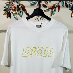 DIOR BEACH CAPSULE MEN COLLECTION T-SHIRT , LOGO EMBROIDERED SS24, Visit Our Profile For More Items Available …