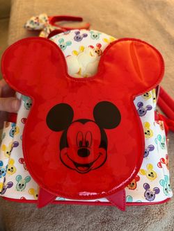 Mickey ballon popcorn bucket loungefly set