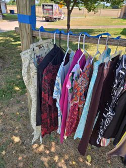 Assorted clothes, $10 each, will NEGOTIATE