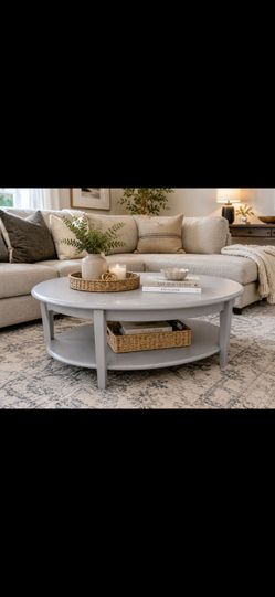 Mabel gray coffee table