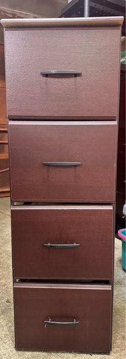 Free wood file cabinet