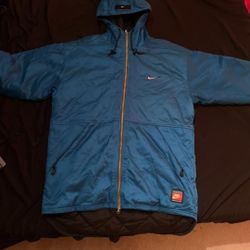 Vintage 90s Nike Team Sport Sideline Cape Jacket