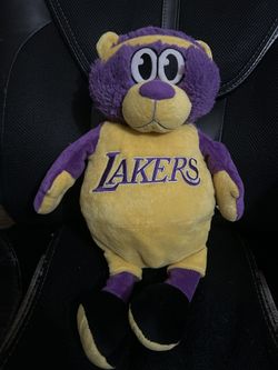 Rare NBA Los Angeles Lakers Teddy Bear Plush Converts Into Basketball