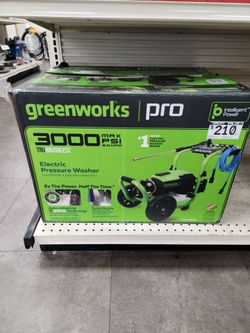 Greenworks Pro 3000 PSI Electric Pressure Washer