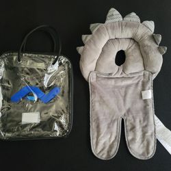 BOPPY Cushion For Carseat or When Laying (NEW with Carrying Bag)