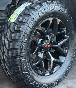 20” Chevy Silverado GMC Sierra Replica Wheels & Tires Off-Road Tahoe Yukon Escalade Suburban Rines Y