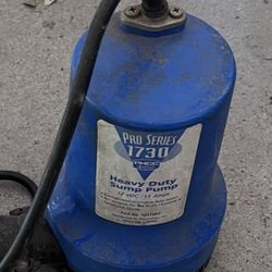 Pro Series Heavy Duty Sump Pump, 1730