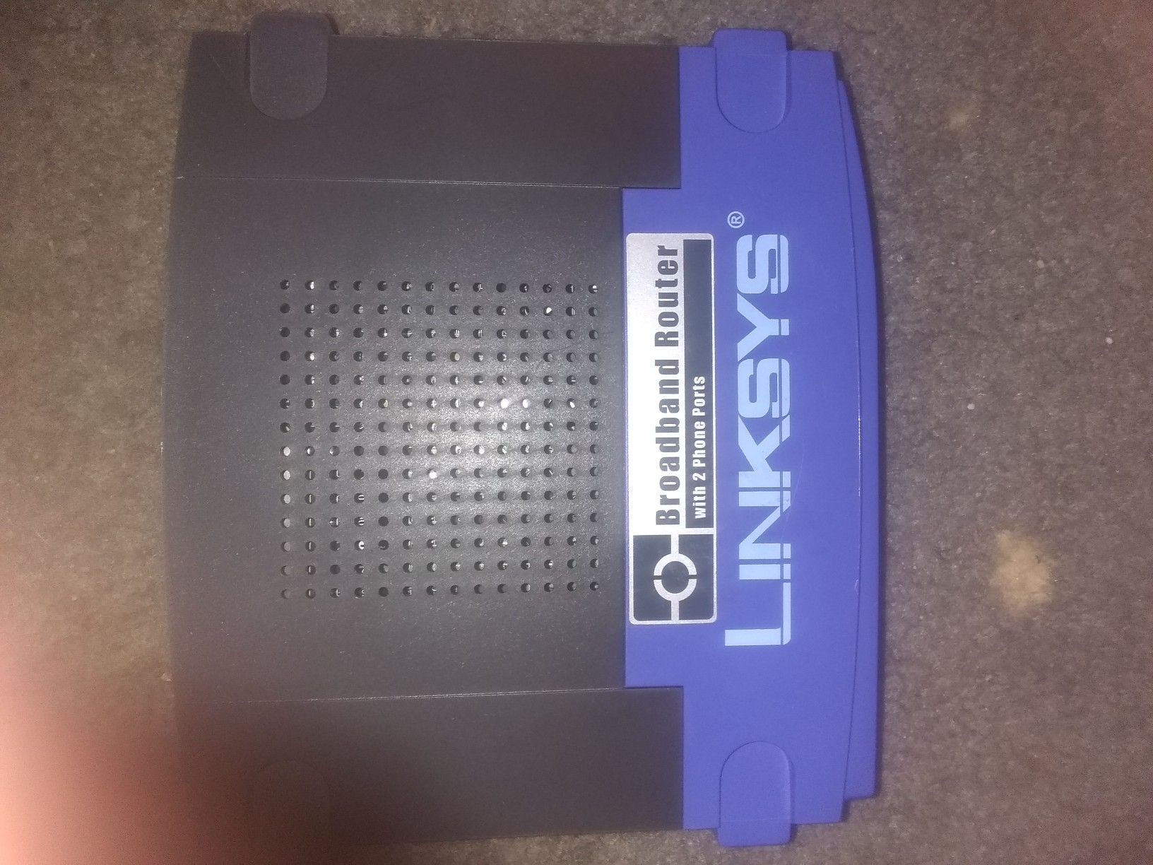 Linksys router