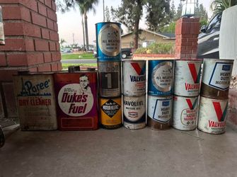 Vintage Oil Cans
