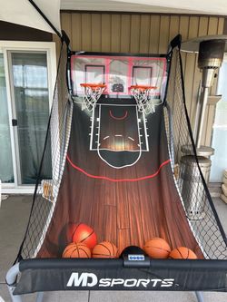 MD Sports 1-2-Player Basketball Game