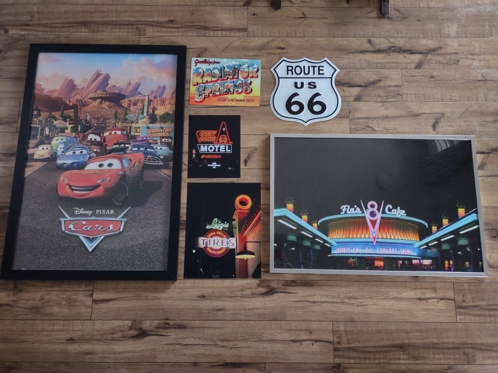 Disney Cars Room Decor Bundle