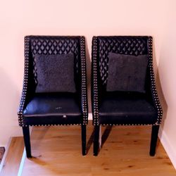 Set Of Two Accent Chairs